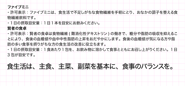 食生活は、主食、主菜、副菜を基本に、食事のバランスを。