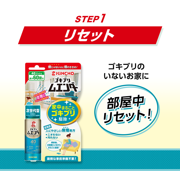 STEP1 リセット