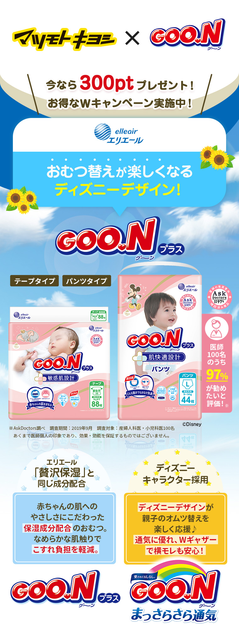マツモトキヨシ×GOO.N