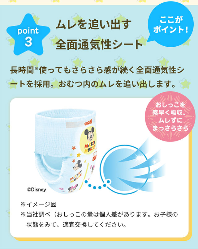 ムレを追い出す全面通気性シート