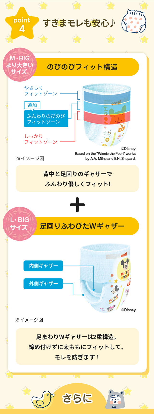 すきまモレも安心