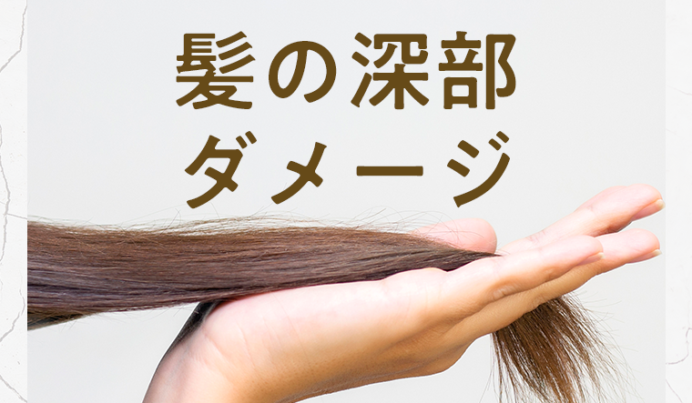 髪の深部ダメージ