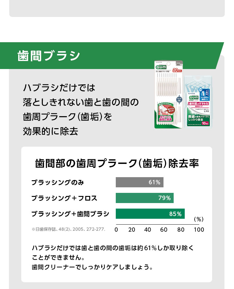 歯間ブラシ
