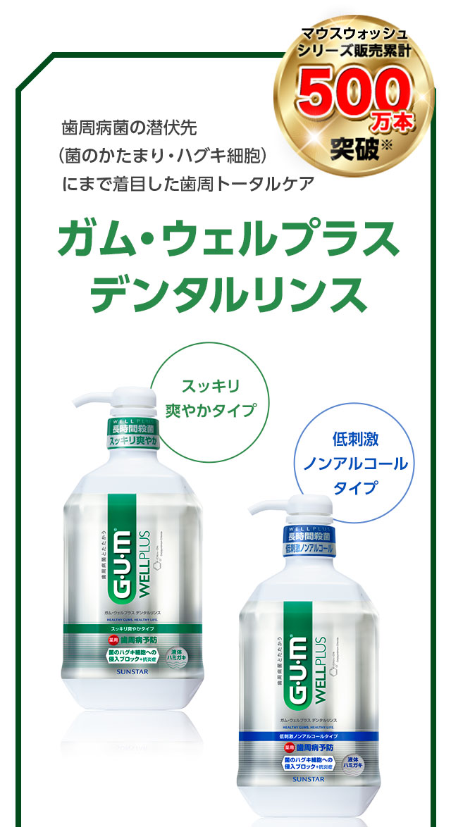 ガム・ウェルプラス デンタルリンス