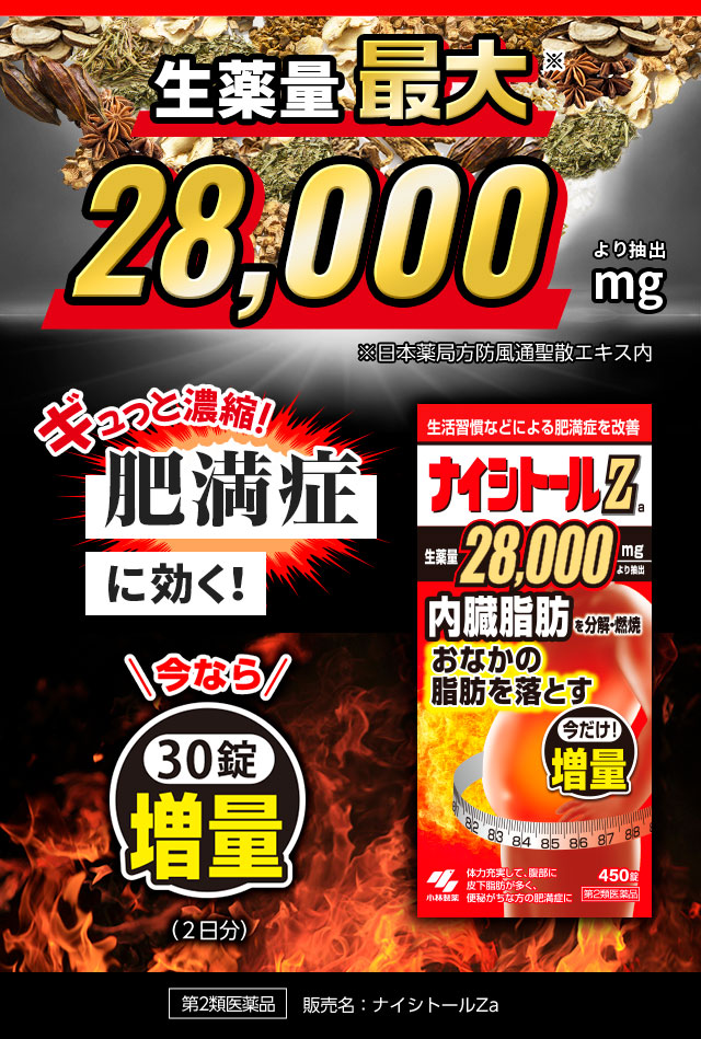 生薬量 最大28,000mg