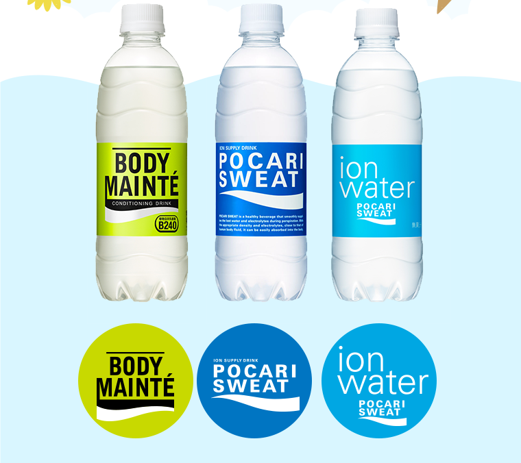 BODY MAINTE　POCARI SWEAT　ion water