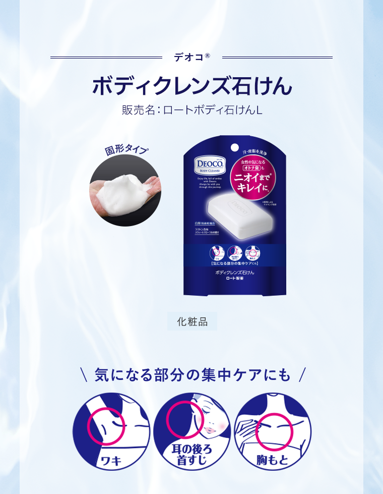 ボディクレンズ石けん