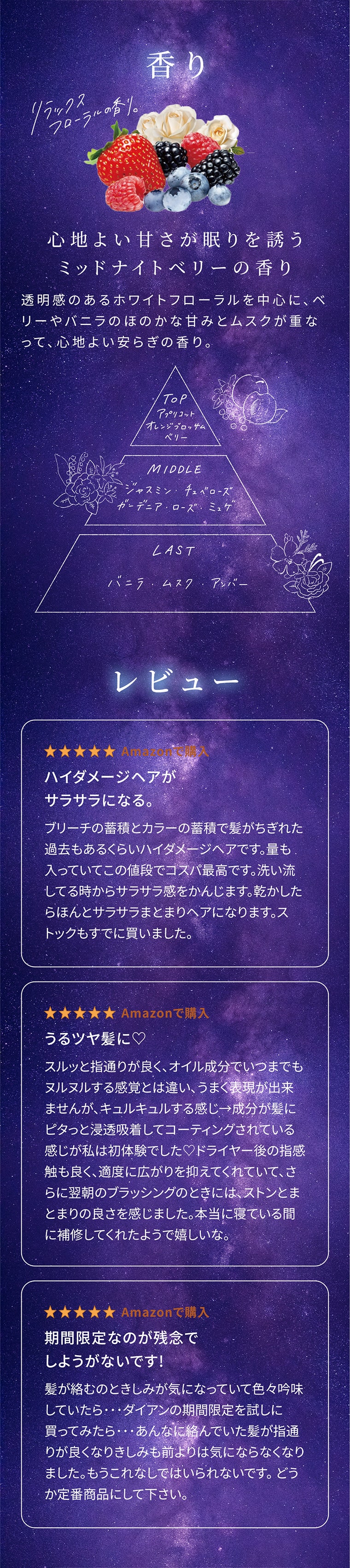 香り・レビュー
