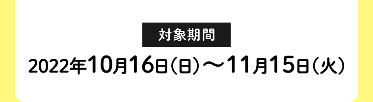 対象期間