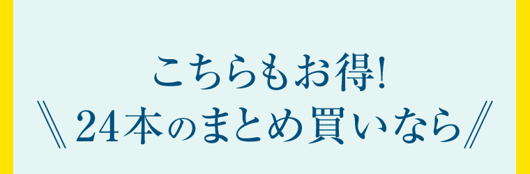 こちらもお得！24本のまとめ買いなら