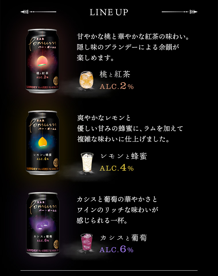 ラインナップ