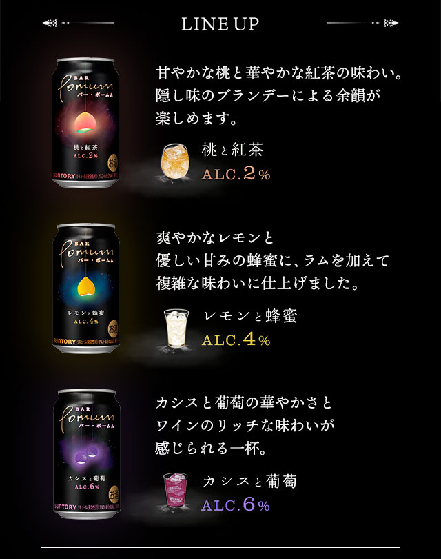 ラインナップ