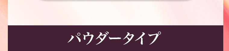 パウダータイプ