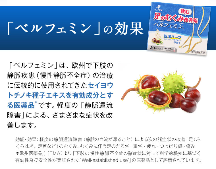 「ベルフェミン」の効果
