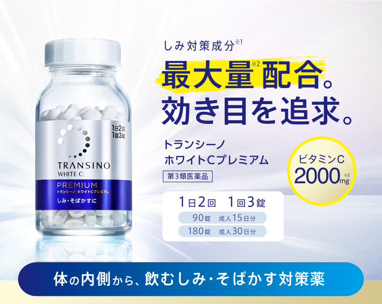 最大量配合　利き目を追求。