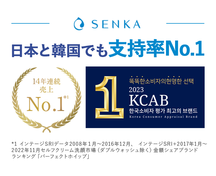 日本と韓国でも支持率No.1