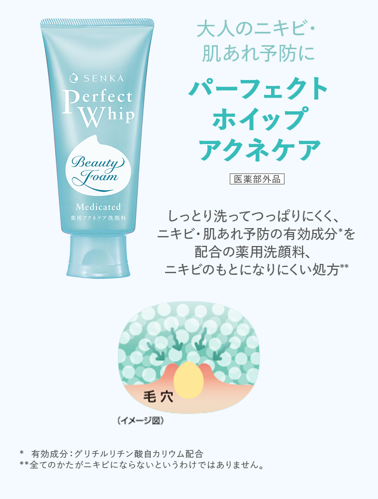 パーフェクトホイップ　アクネケア