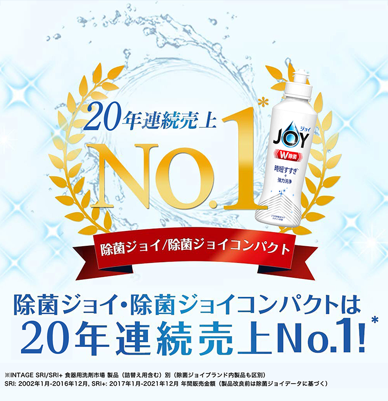 20年連続売上No.1