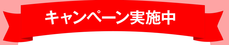キャンペーン実施中
