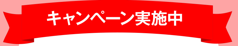キャンペーン実施中