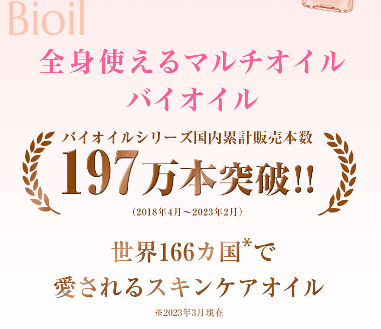 全身使えるマルチオイル　バイオイル