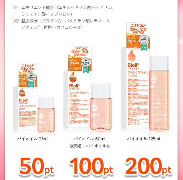 バイオイル　25m　60ml　125ml