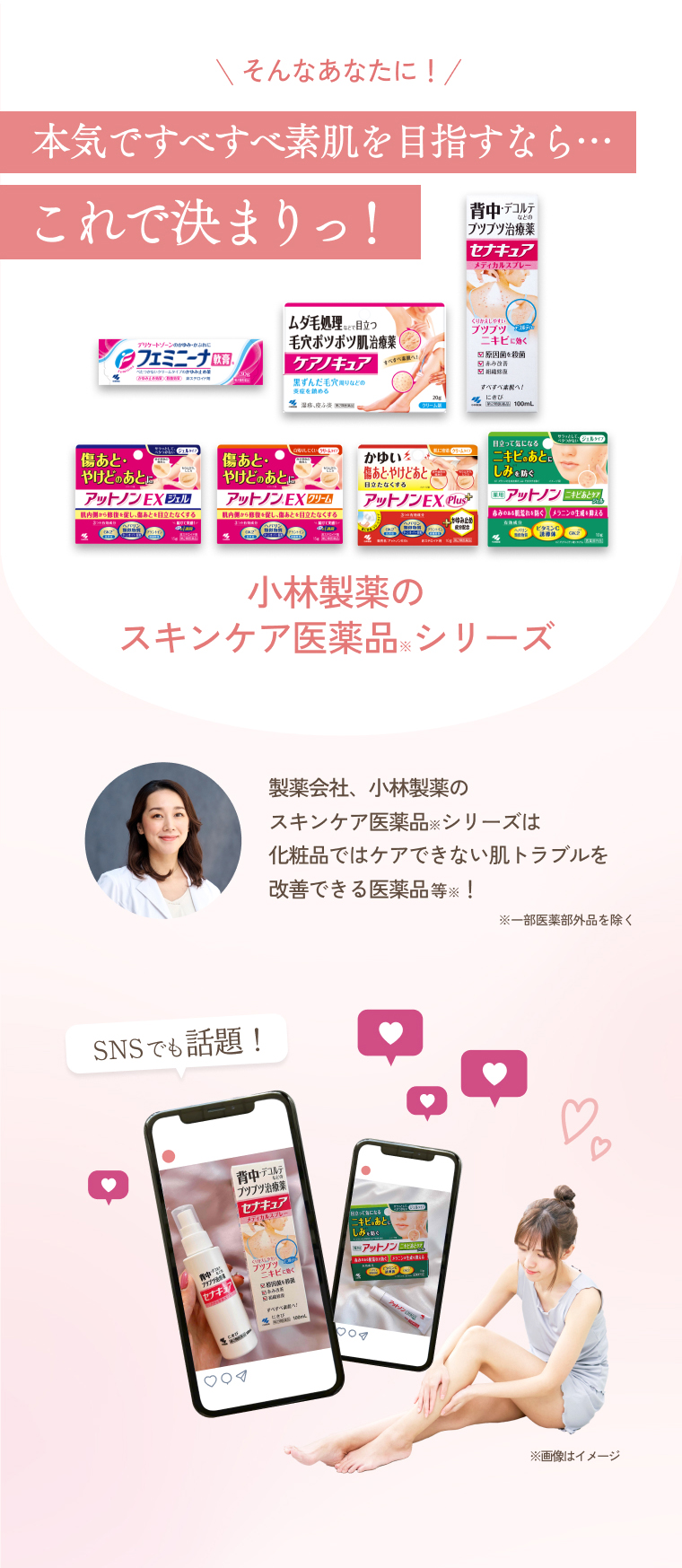 本気ですべすべ素肌を目指すなら・・・これで決まりっ！