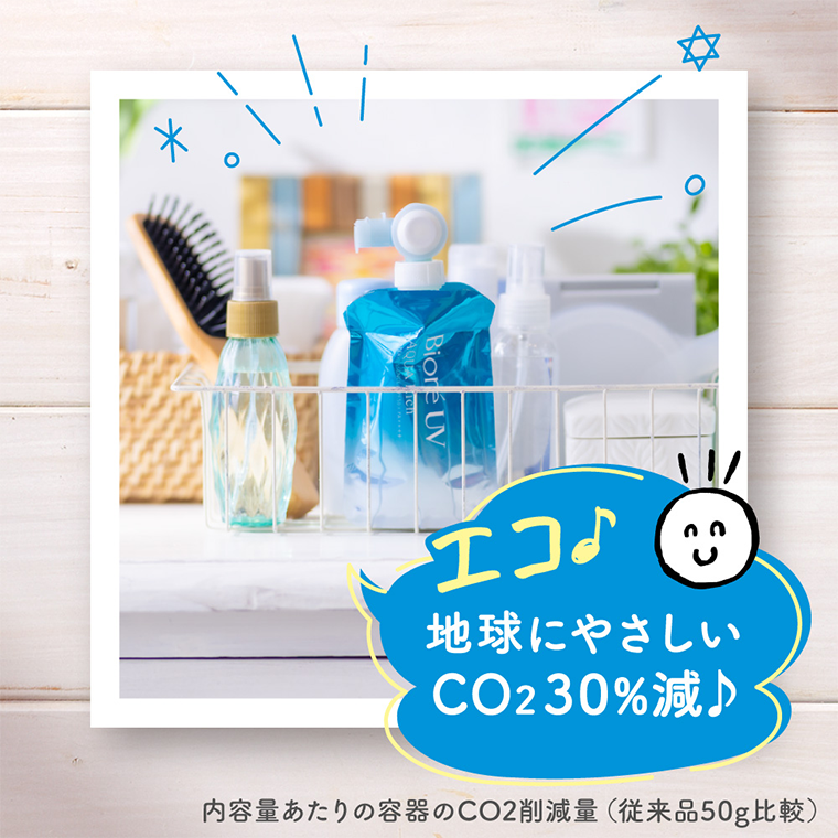 エコ♪地球にやさしCO2 30％減♪
