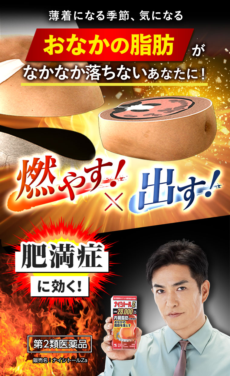 薄着になる季節、気になるお腹の脂肪がなかなか落ちないあなたに！燃やす！×出す！肥満に効く！