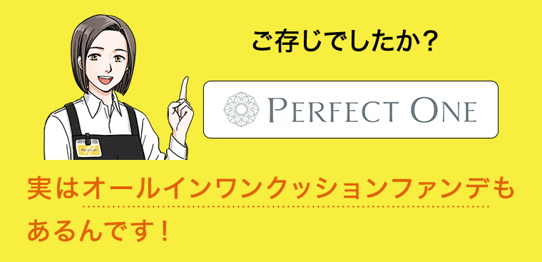 ご存じでしたか? PERFECT ONE 実はオールインワンクッションファンデもあるんです!