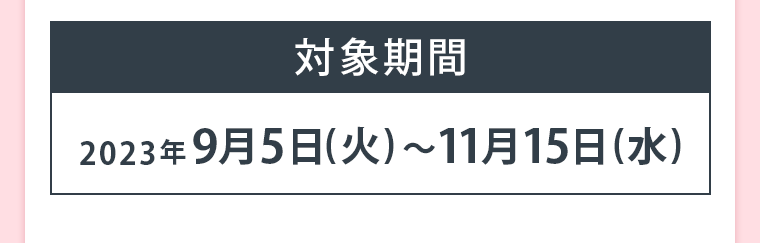 対象期間