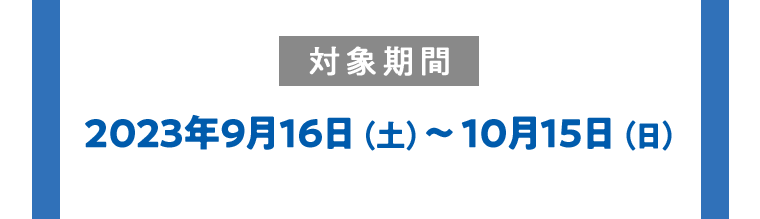対象期間