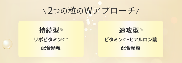 ２つの粒のWアプローチ