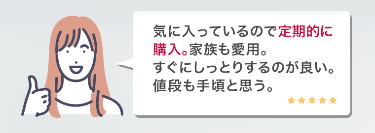 定期的に購入。