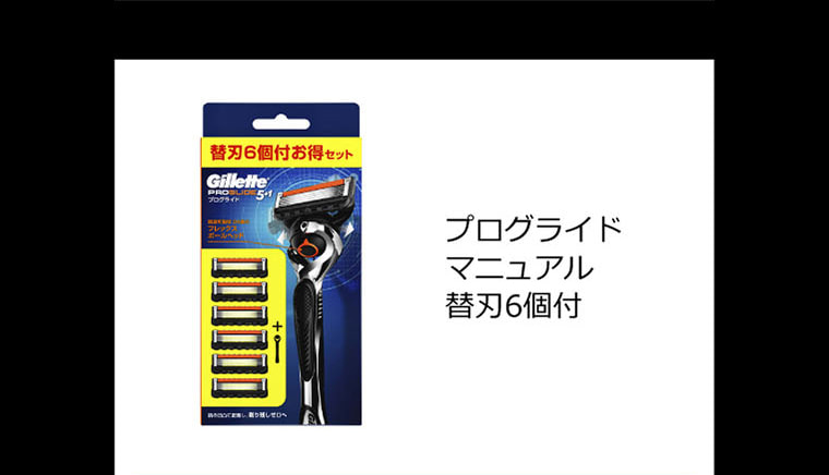 プログライド マニュアル 替刃6個付
