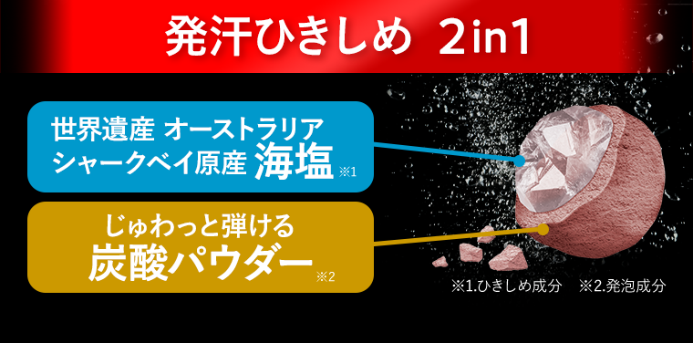 発汗ひきしめ 2in1