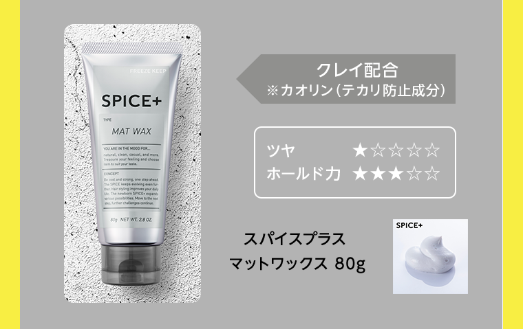 クレイ配合
