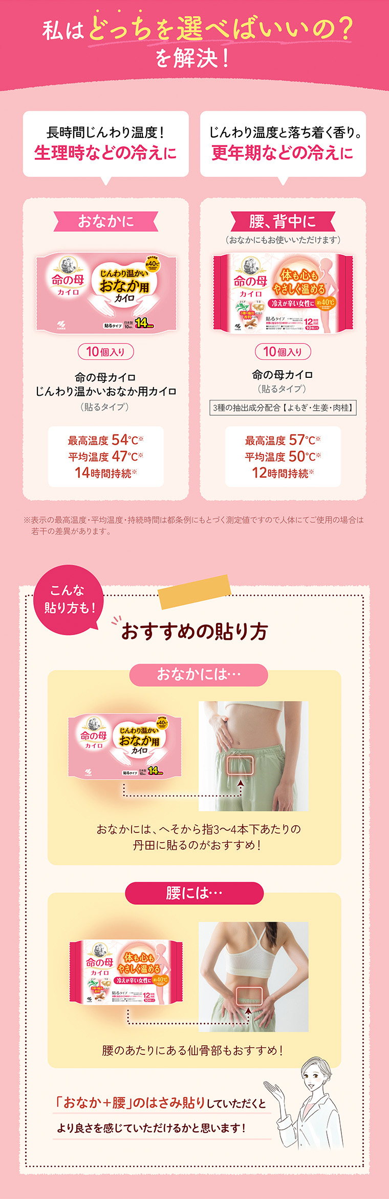 私はどっちを選べばいいの？を解決