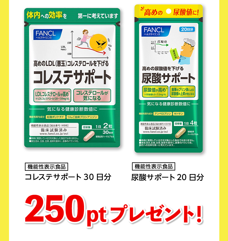 250ptプレゼント！