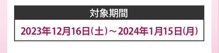 対象期間