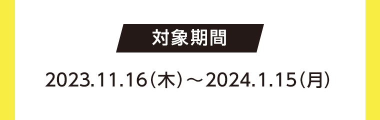 対象期間