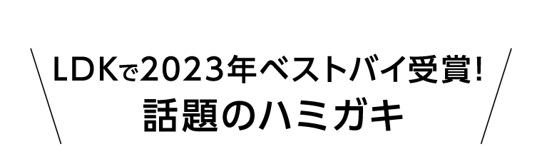 LDKで2023年ベストバイ受賞！話題のハミガキ