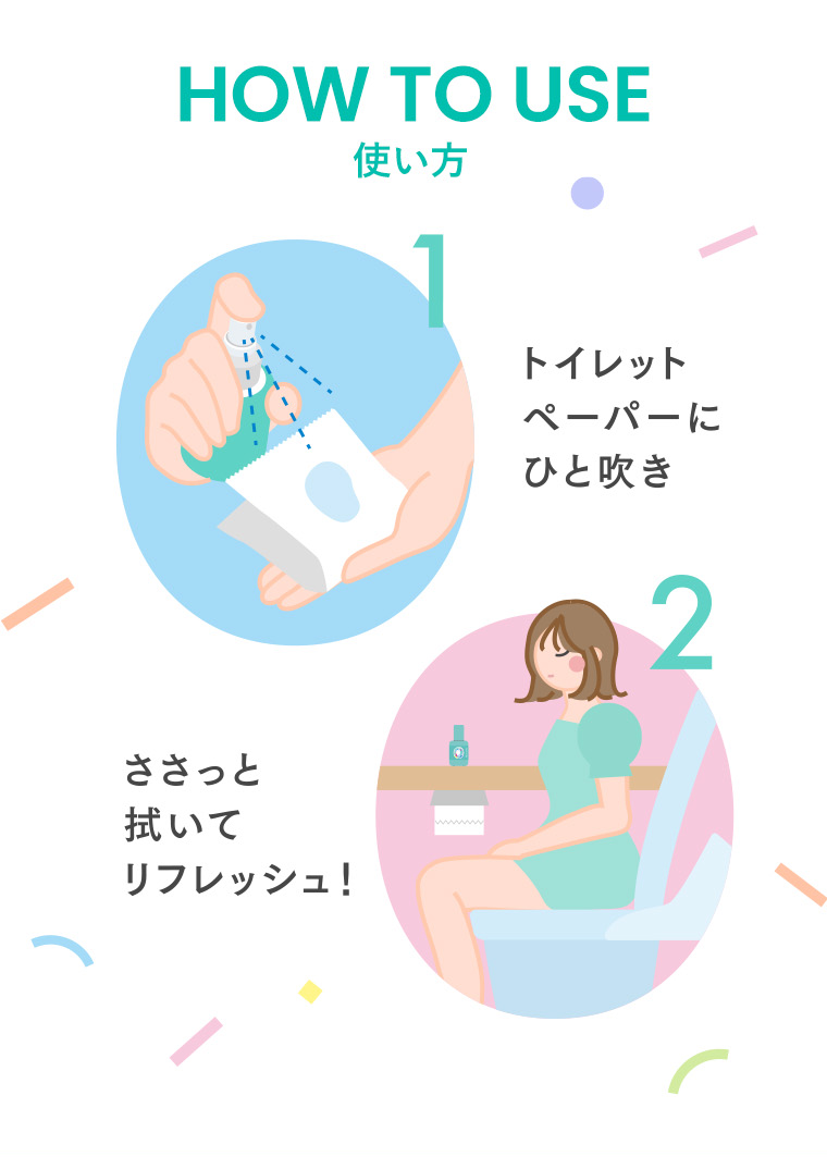 HOW TO USE　使い方