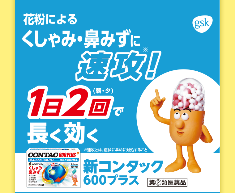 新コンタック600プラス