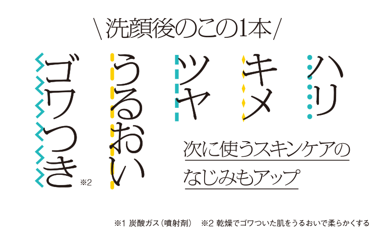 洗顔後のこの１本