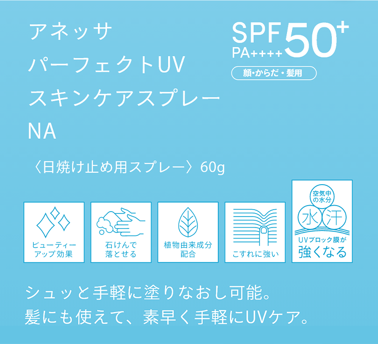 アネッサ パーフェクトUV スキンケアスプレー NA