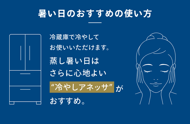 暑い日のおすすめの使い方