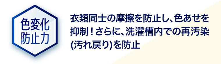 色变化防止力