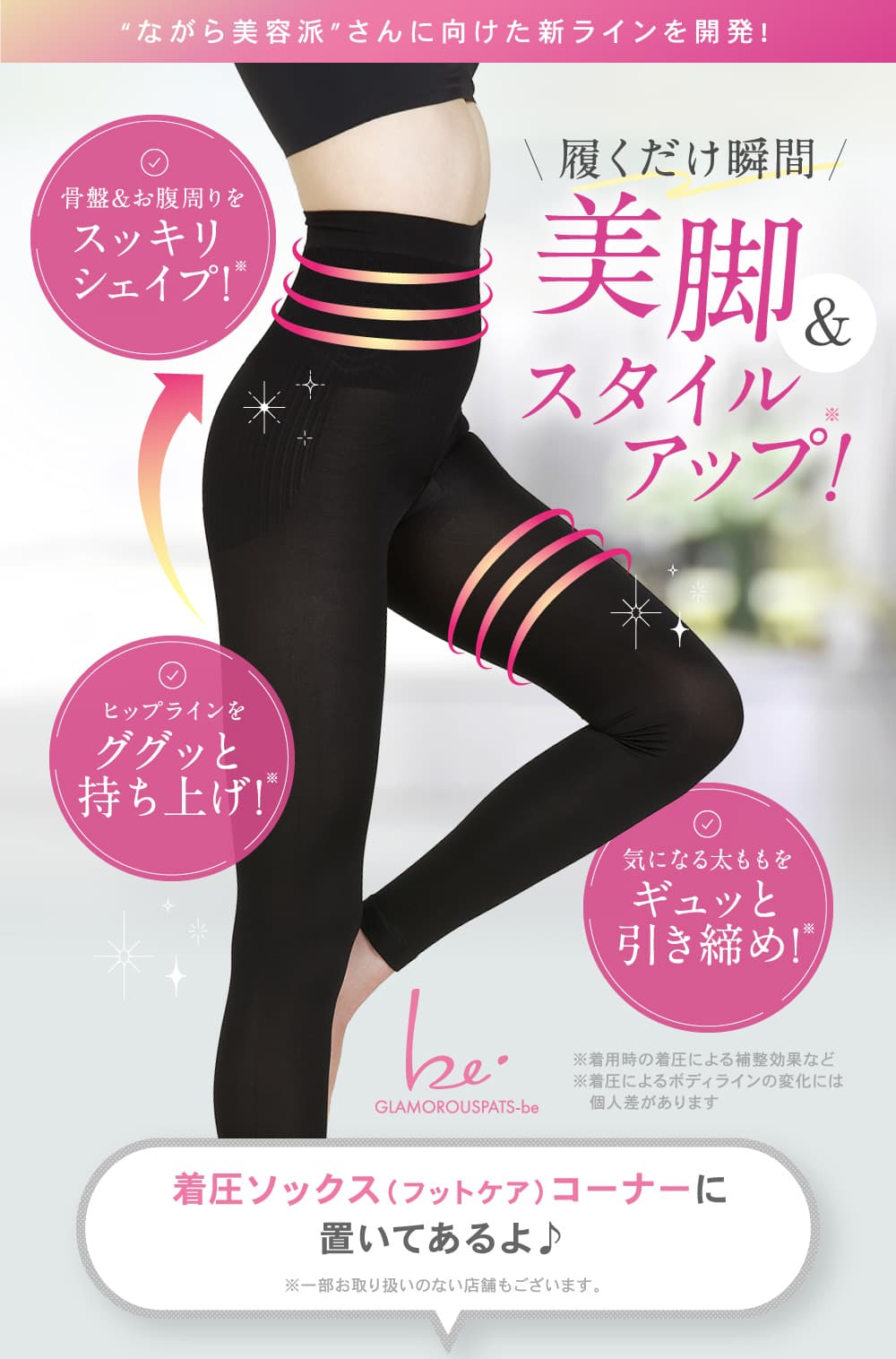 ながら美容派さんに向けた新ラインを開発!