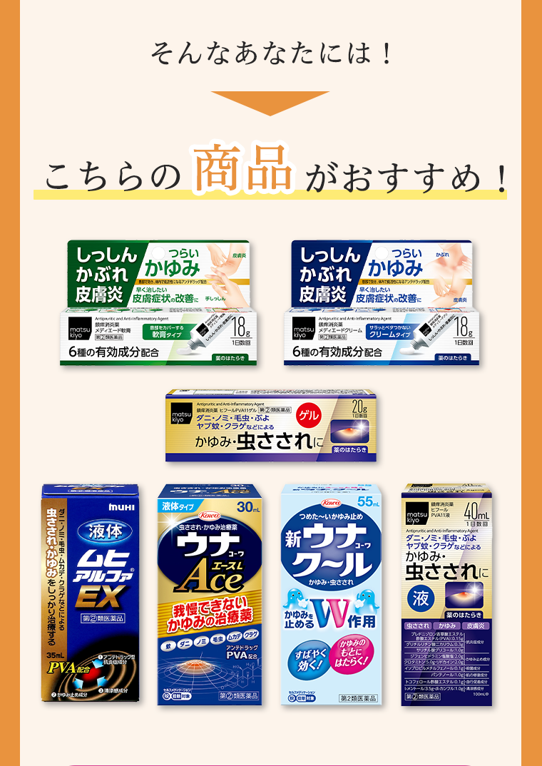 そんなあなたには！こちらの商品がおすすめ！